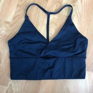 Lululemon sports bra navy